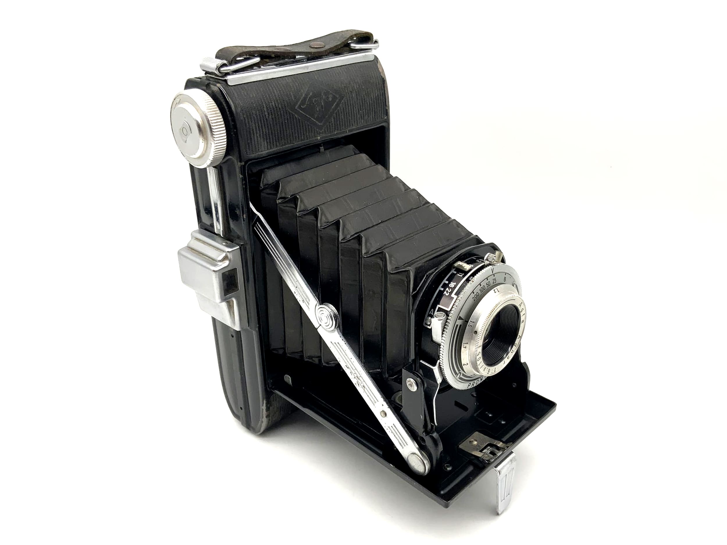 Appareil photo pliable Agfa Billy I avec Agnar 1:6.3 / 105 Pronto