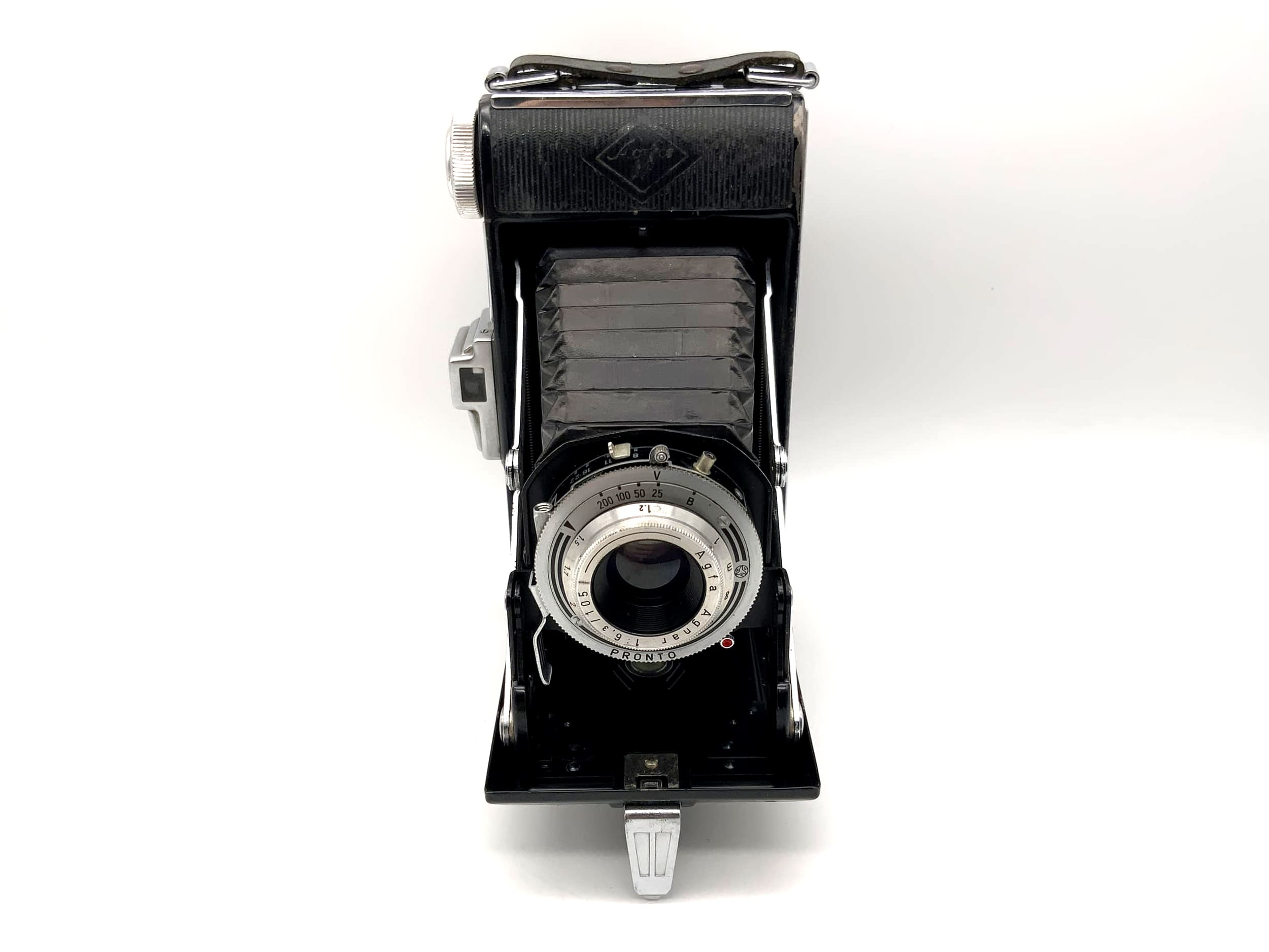 Appareil photo pliable Agfa Billy I avec Agnar 1:6.3 / 105 Pronto