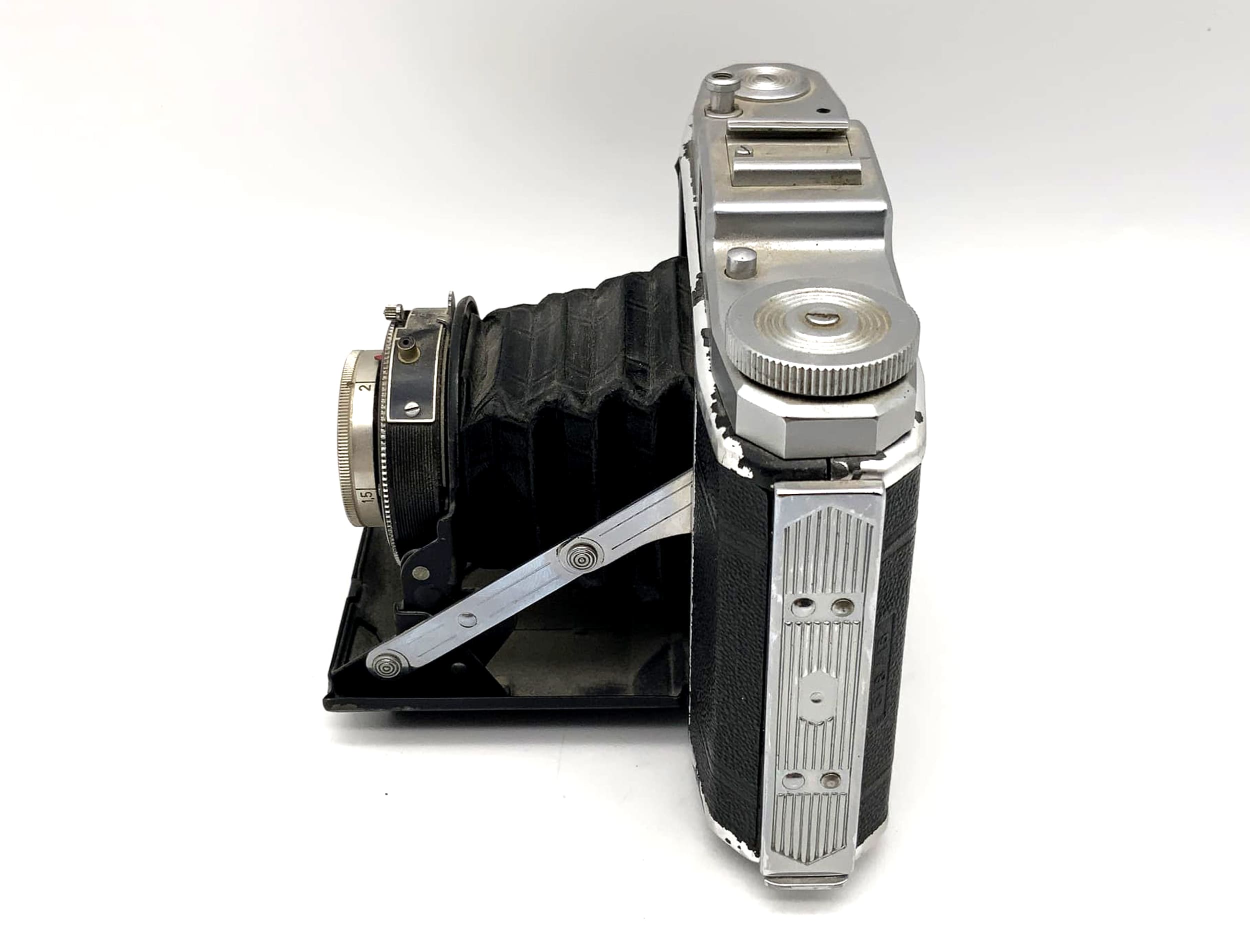 Appareil photo pliable Zeiss Ikon Nettar 518/16 avec objectif Novar Anastigmat 1:6,3 f=75 mm Vero