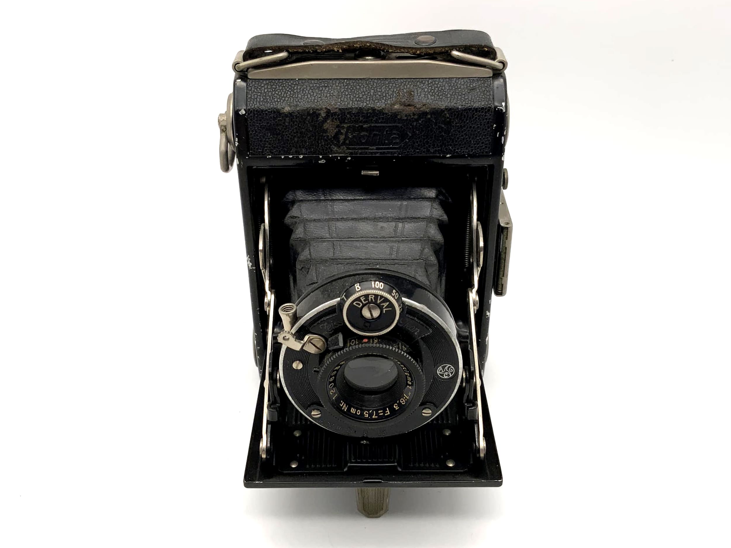 Appareil photo pliable Zeiss Ikon Ikonta 520 avec Novar Anastigmat 1:6,3 F=7,5cm