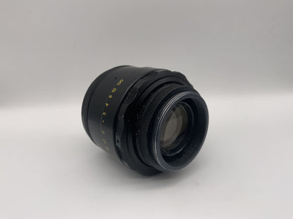 KMZ 58mm 1:2 Objektiv  L39 passend für Leica Helios-44 Kamera Camera Lens (M39)