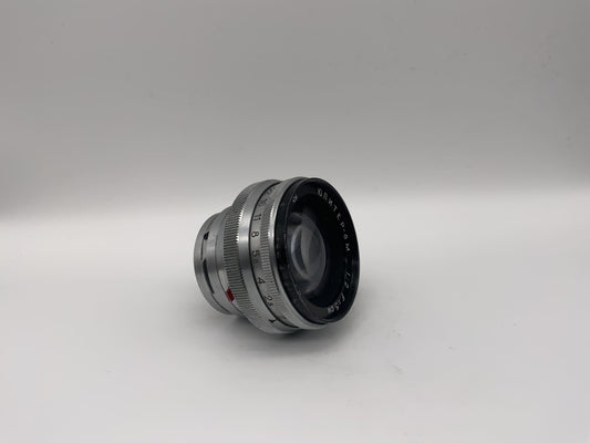 KMZ 50mm 1:2 Objektiv  Jupiter-8M 5cm rot P Kamera Camera Lens (Contax RF)