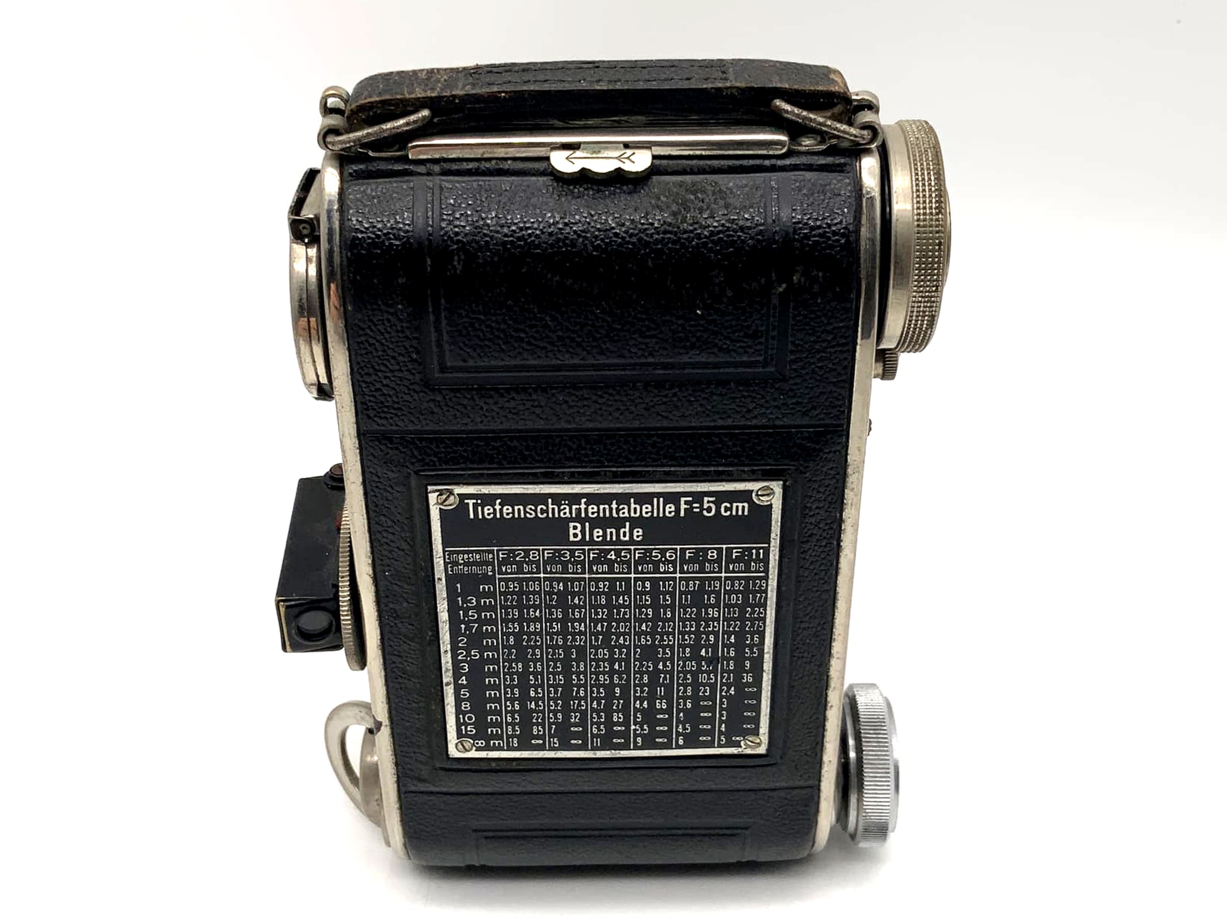 Balda Baldina folding camera with Schneider Kreuznach Radionar f:2.9 F=5cm Compur