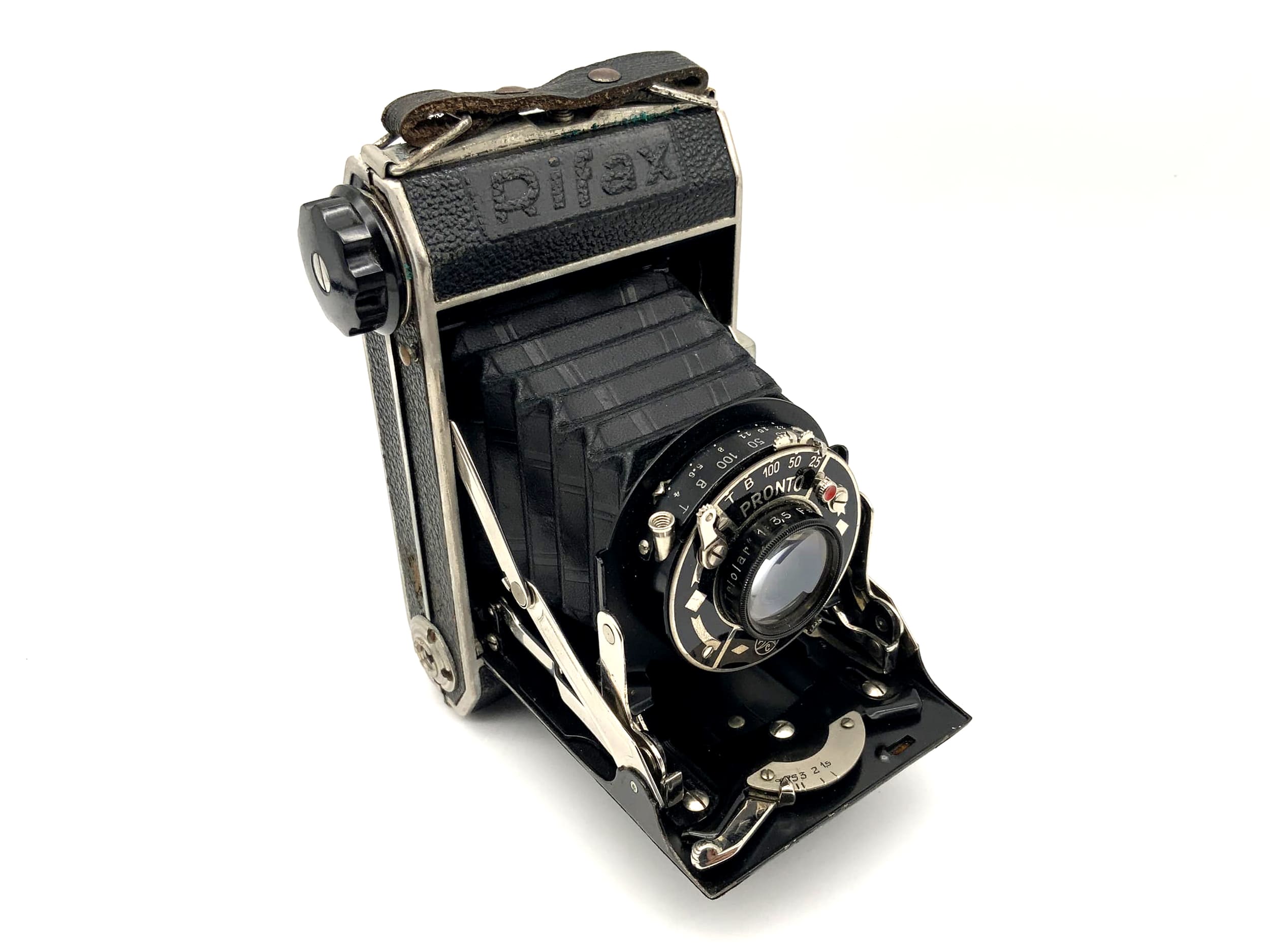 Appareil photo pliable Beier Rifax avec Anastigmat Triolar 1:3,5 F=7,5cm Pronto