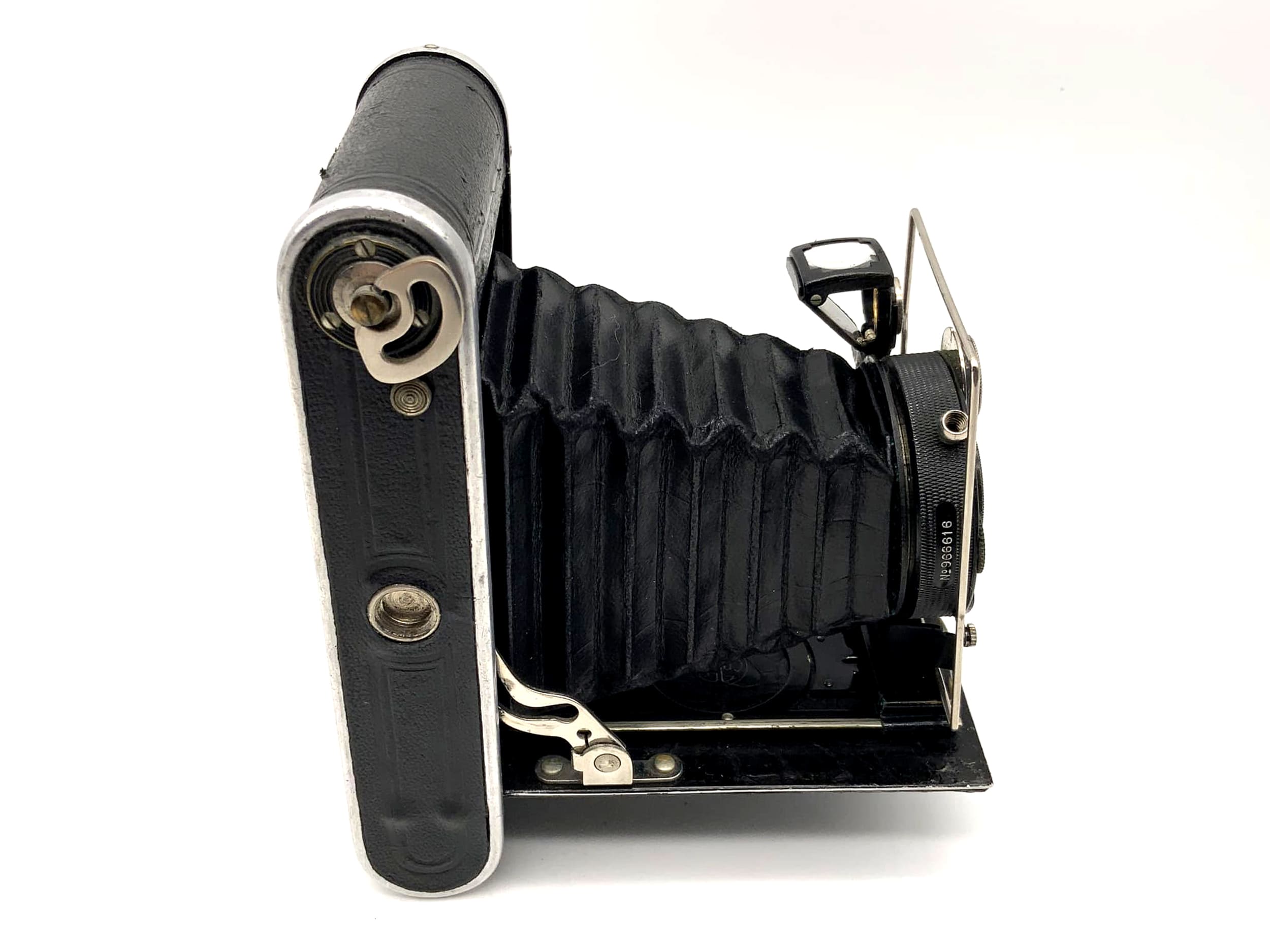 Appareil photo pliable GA Kraus Rollette avec Rollar Anastigmat 1:4,5 f=9cm Compur