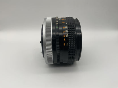 Canon 50mm 1:1.8 Objektiv  Lens FD S.C Kamera Camera Lens (Canon FD)