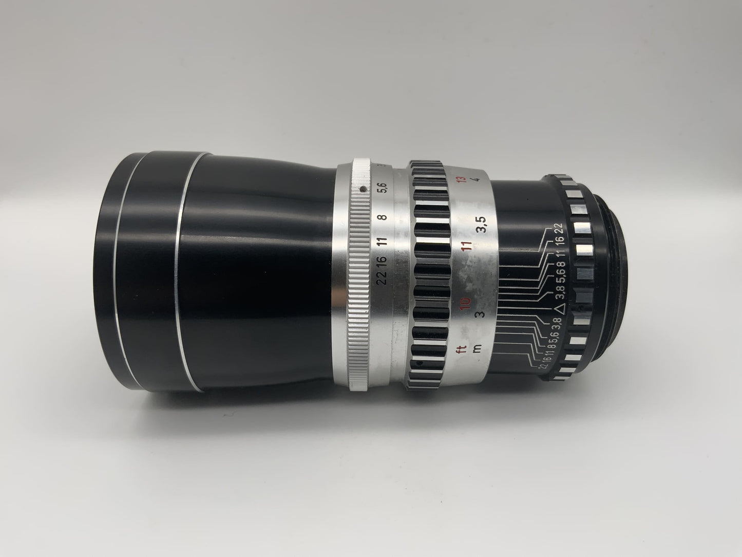 Staeble 135mm 1:3,8 Objektiv  L39 passend für Leica Telexon Kamera Lens (M39)