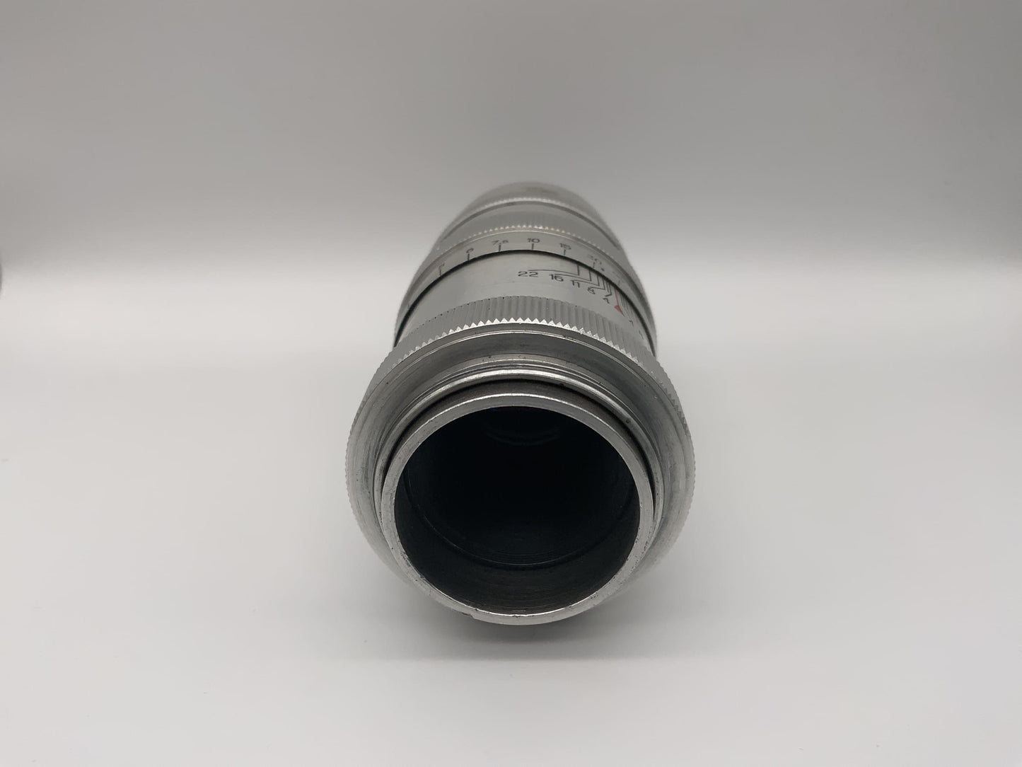 KMZ 135mm 1:4 Objektiv  L39 passend für Leica Jupiter-11 13,5cm red P Lens (M39)