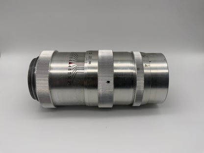 KMZ 135mm 1:4 Objektiv  L39 passend für Leica Jupiter-11 13,5cm red P Lens (M39)