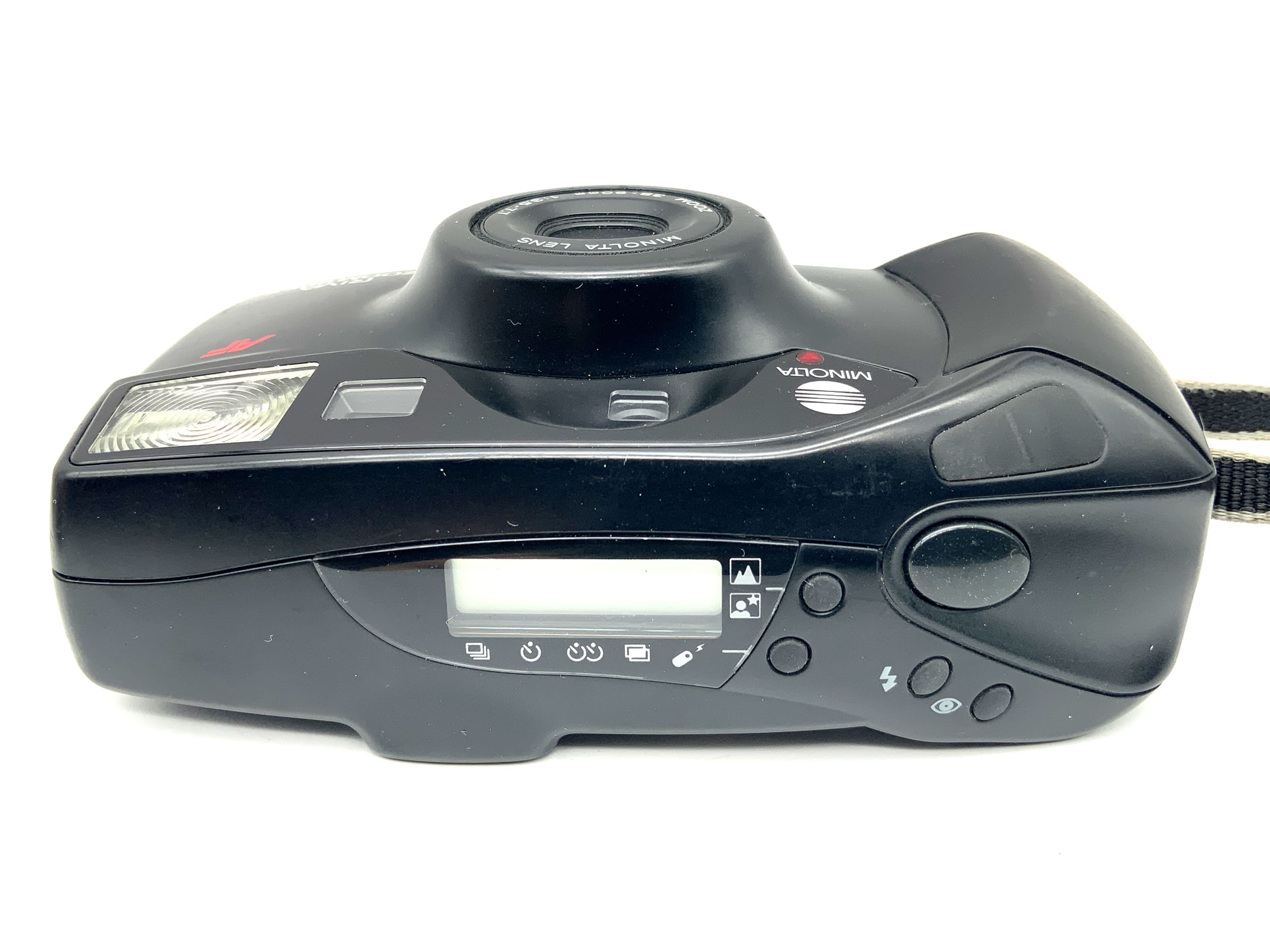 Minolta Riva Zoom 90 EX Point&amp;Shoot with 1:3.5-7.7 f=38-90mm analog camera