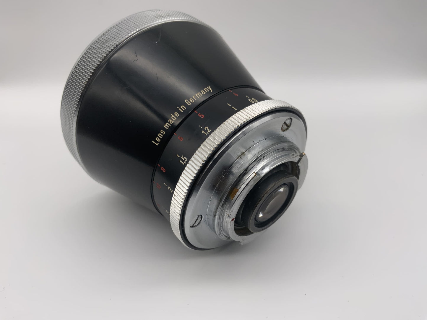 Carl Zeiss 115mm 1:4 Objektiv  Pro Tessar für Contaflex Kamera Lens (DLK)