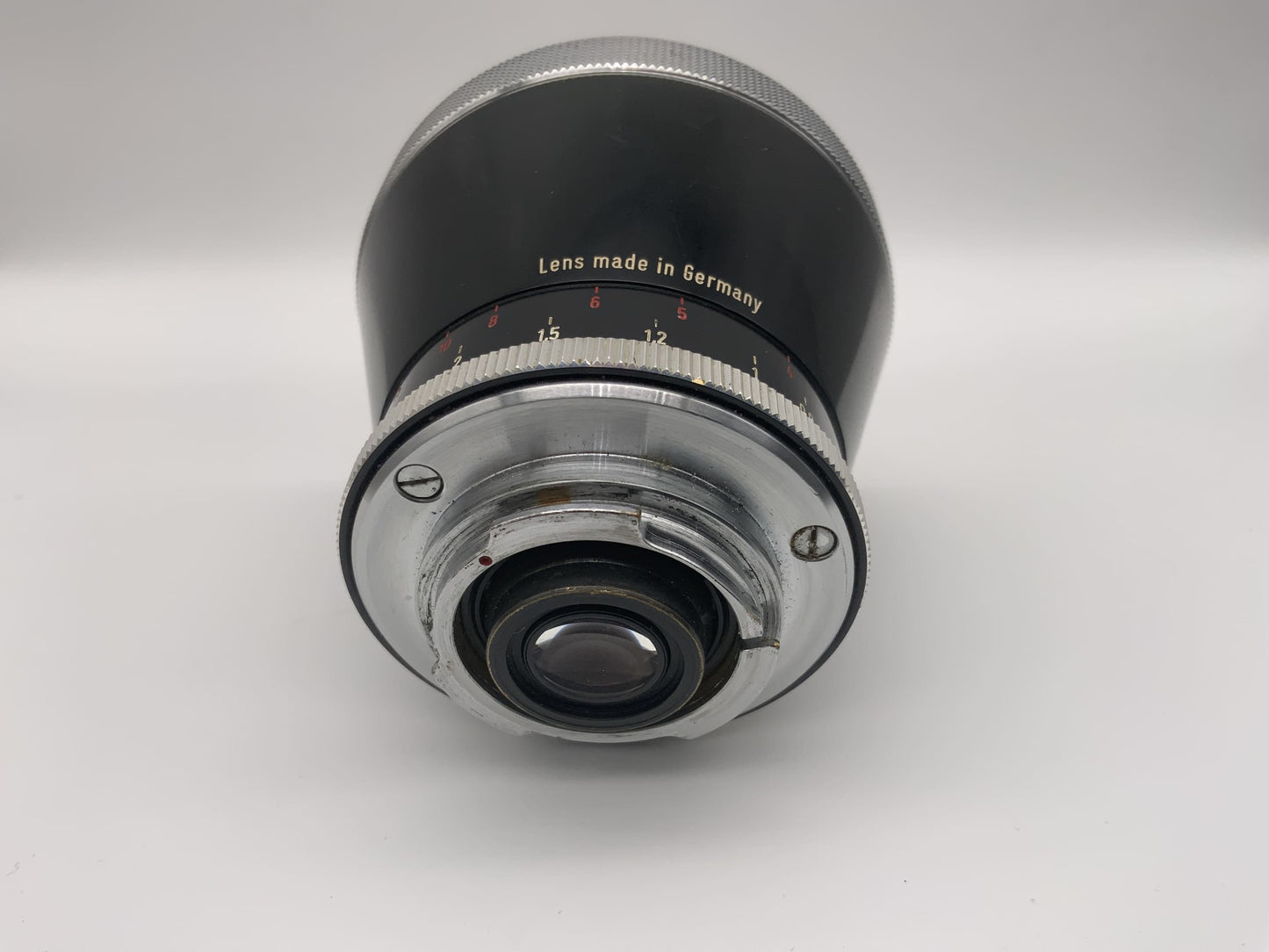 Carl Zeiss 115mm 1:4 Objektiv  Pro Tessar für Contaflex Kamera Lens (DLK)