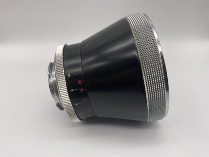 Carl Zeiss 115mm 1:4 Objektiv  Pro Tessar für Contaflex Kamera Lens (DLK)