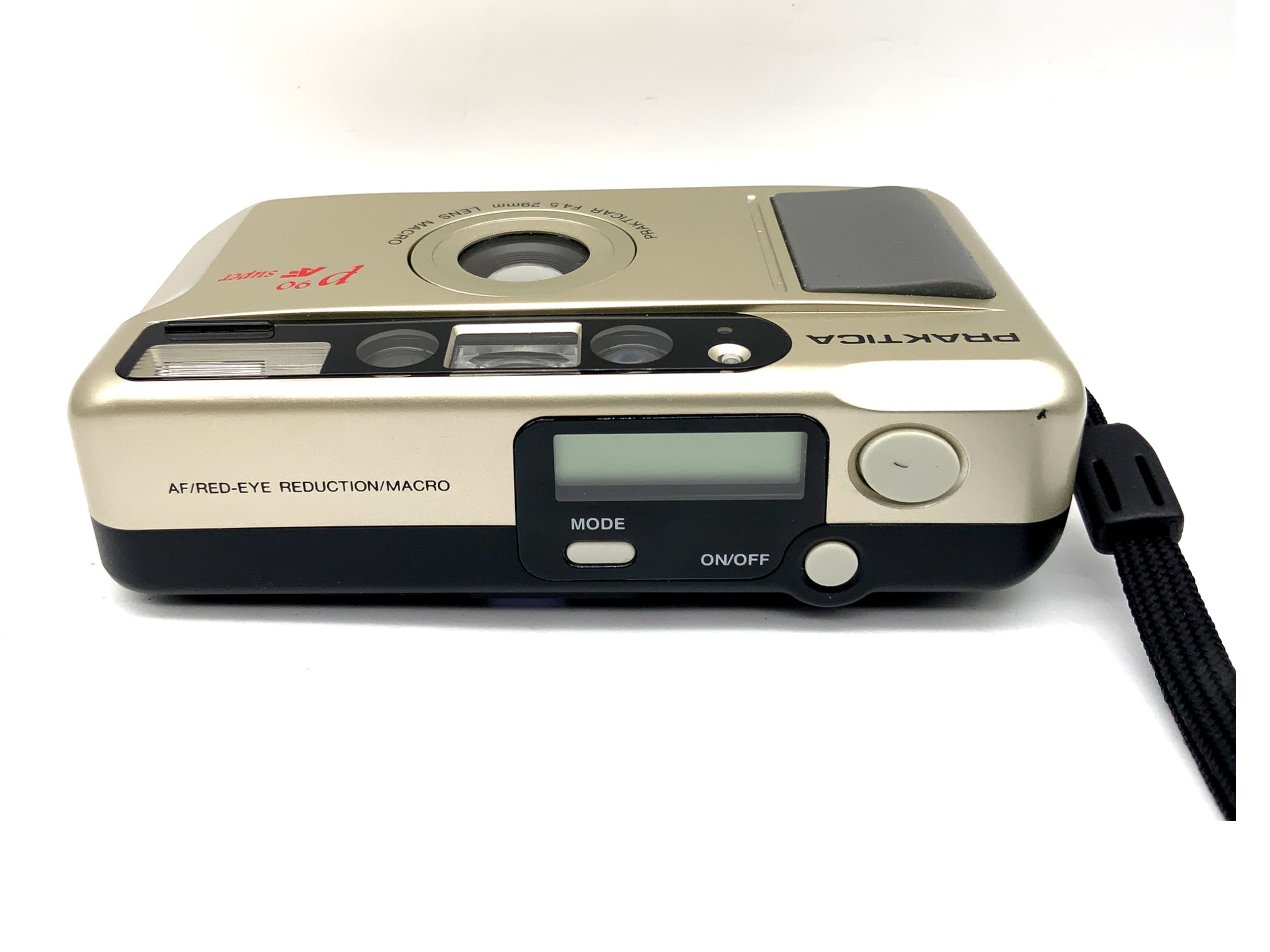 Appareil photo analogique Praktica P90 AF Super Point&amp;Shoot avec objectif macro F4.5 29 mm dans son emballage d'origine