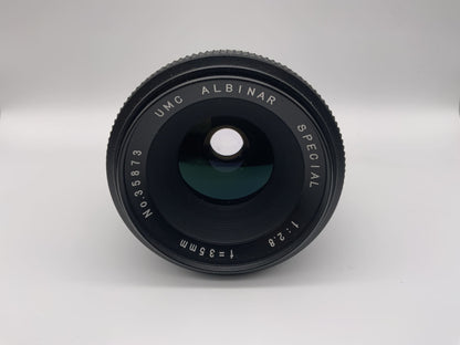 Albinar 35mm 1:2.8 Objektiv  UMC Albinar Special Kamera Camera Lens (M42)