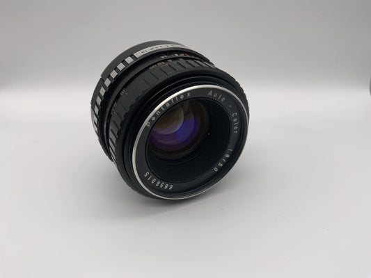 Pentacon 50mm 1:1.8 Objektiv  Pentaflex Auto Color Kamera Camera Lens (M42)