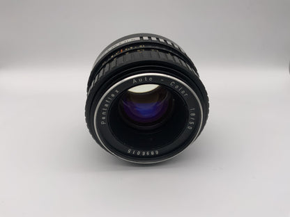 Pentacon 50mm 1:1.8 Objektiv  Pentaflex Auto Color Kamera Camera Lens (M42)