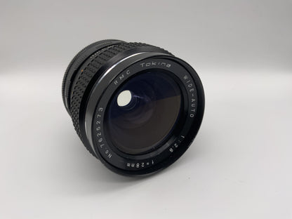 Tokina 28mm 1:2.8 Objektiv  RMC Wide-Auto Kamera Camera Lens (M42)