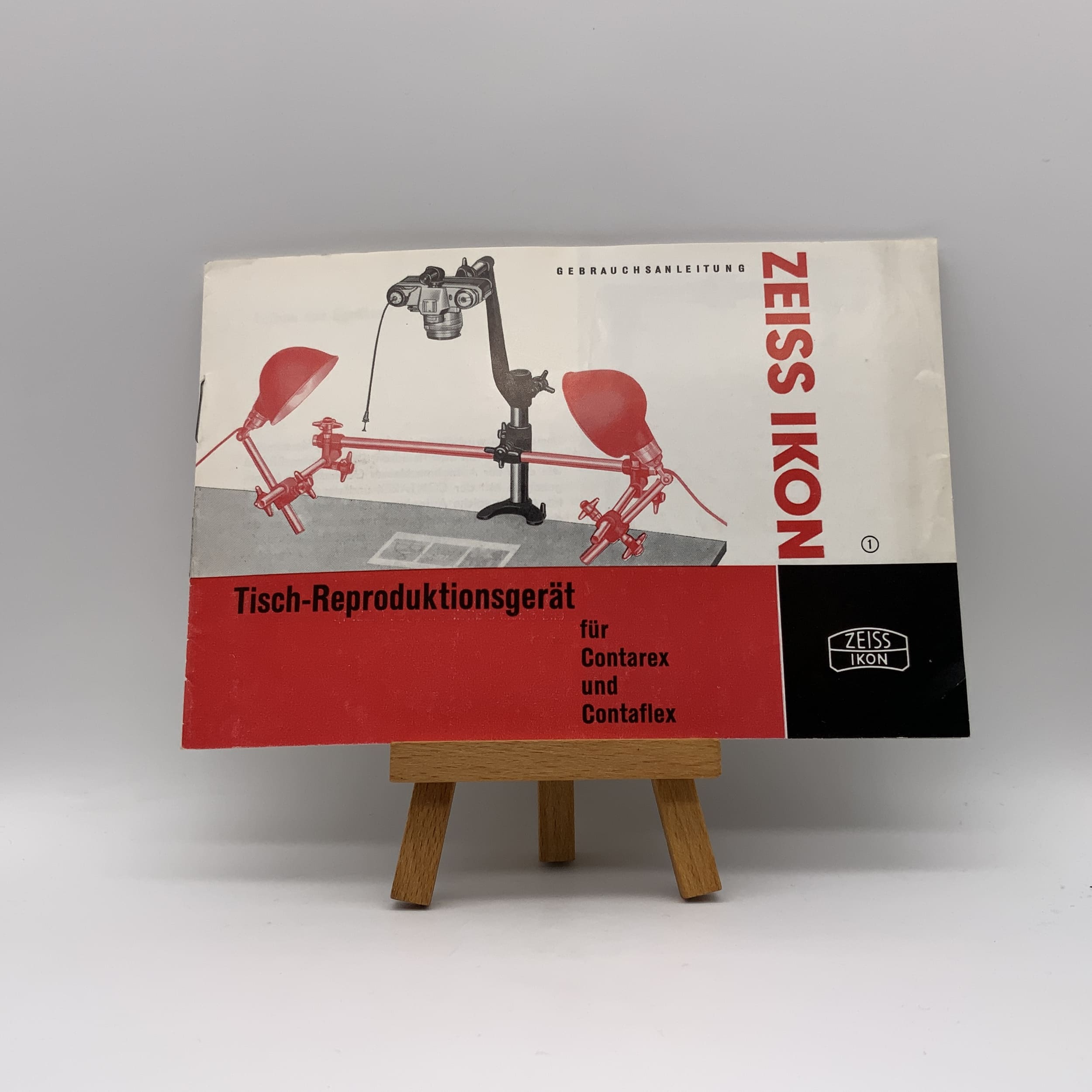 Zeiss Ikon Tisch-Reproduktionsgerät Bedienungsanleitung Deutsch