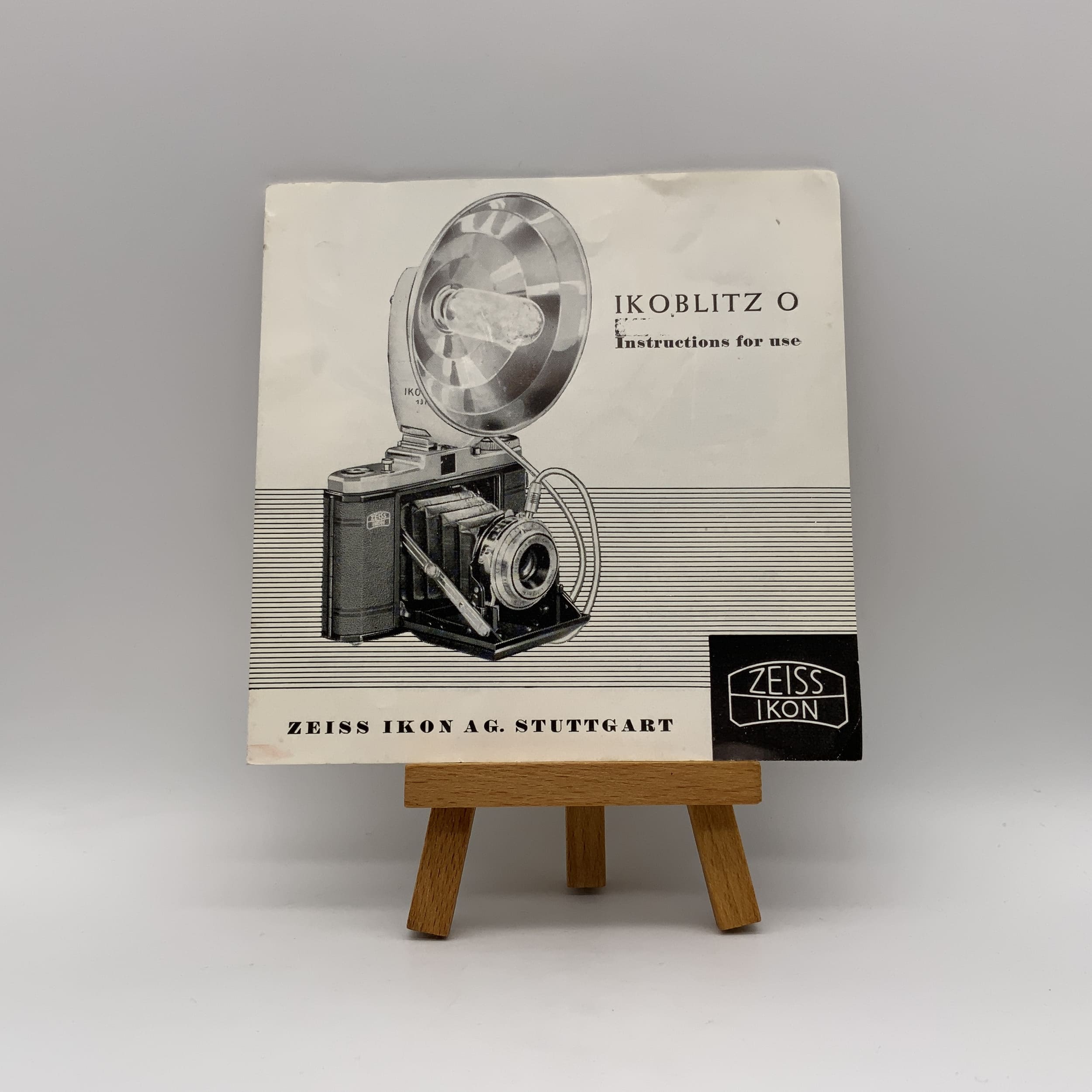 Zeiss Ikon Ikoblitz O Bedienungsanleitung Englisch Gebrauchsanweisung