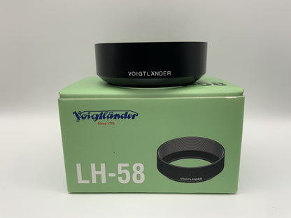 Voigtländer LH-58 Gegenlichtblende in OVP lenshood Sonnenblende