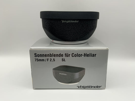 Voigtländer 75mm/F2,5 SL Gegenlichtblende für Color-Heliar lenshood Sonnenblende