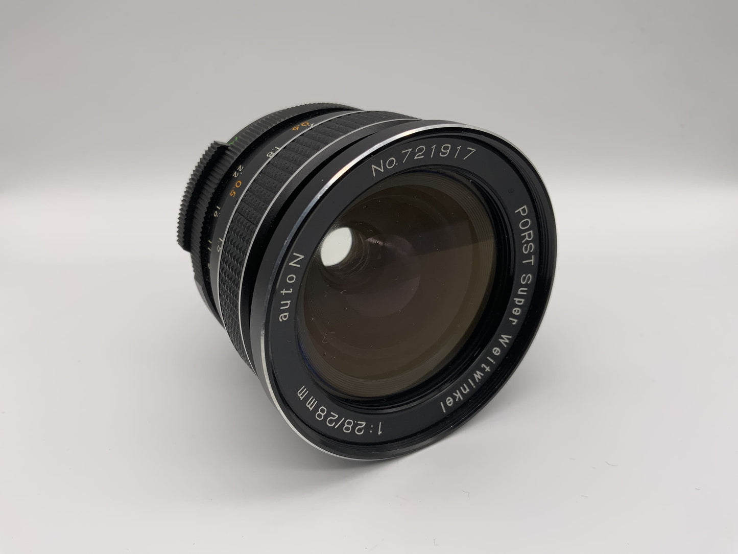 Porst 28mm 1:2.8 Objektiv  auto N Super Weitwinkel ww Kamera Camera Lens (M42)