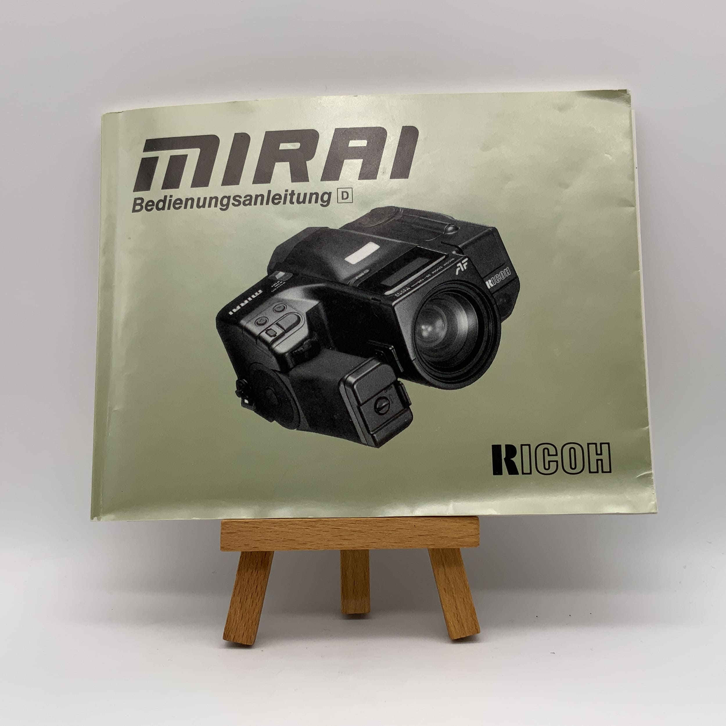 Ricoh Mirai Bedienungsanleitung Deutsch Gebrauchsanweisung