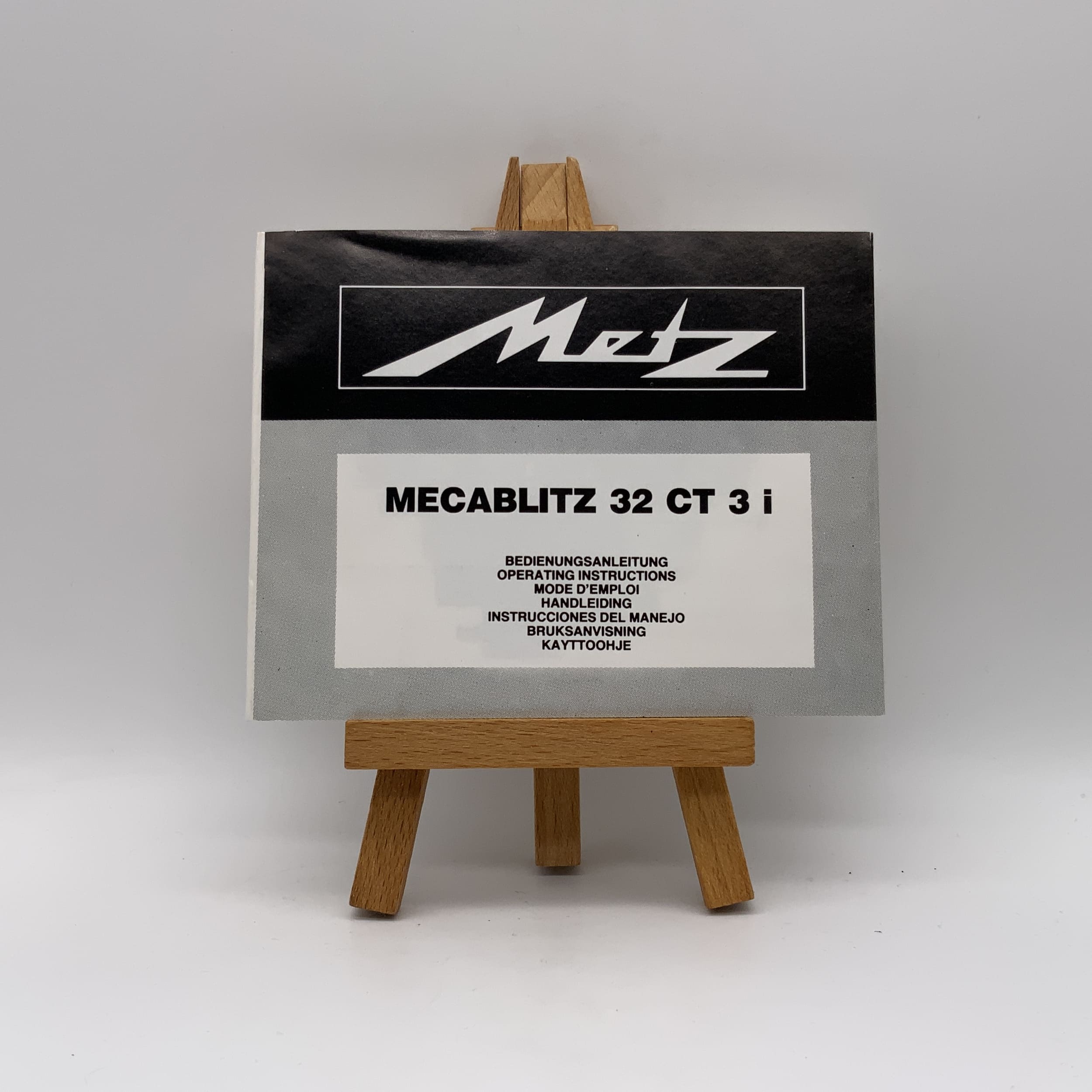 Metz Mecablitz 32 CT 3 i Bedienungsanleitung Deutsch Gebrauchsanweisung