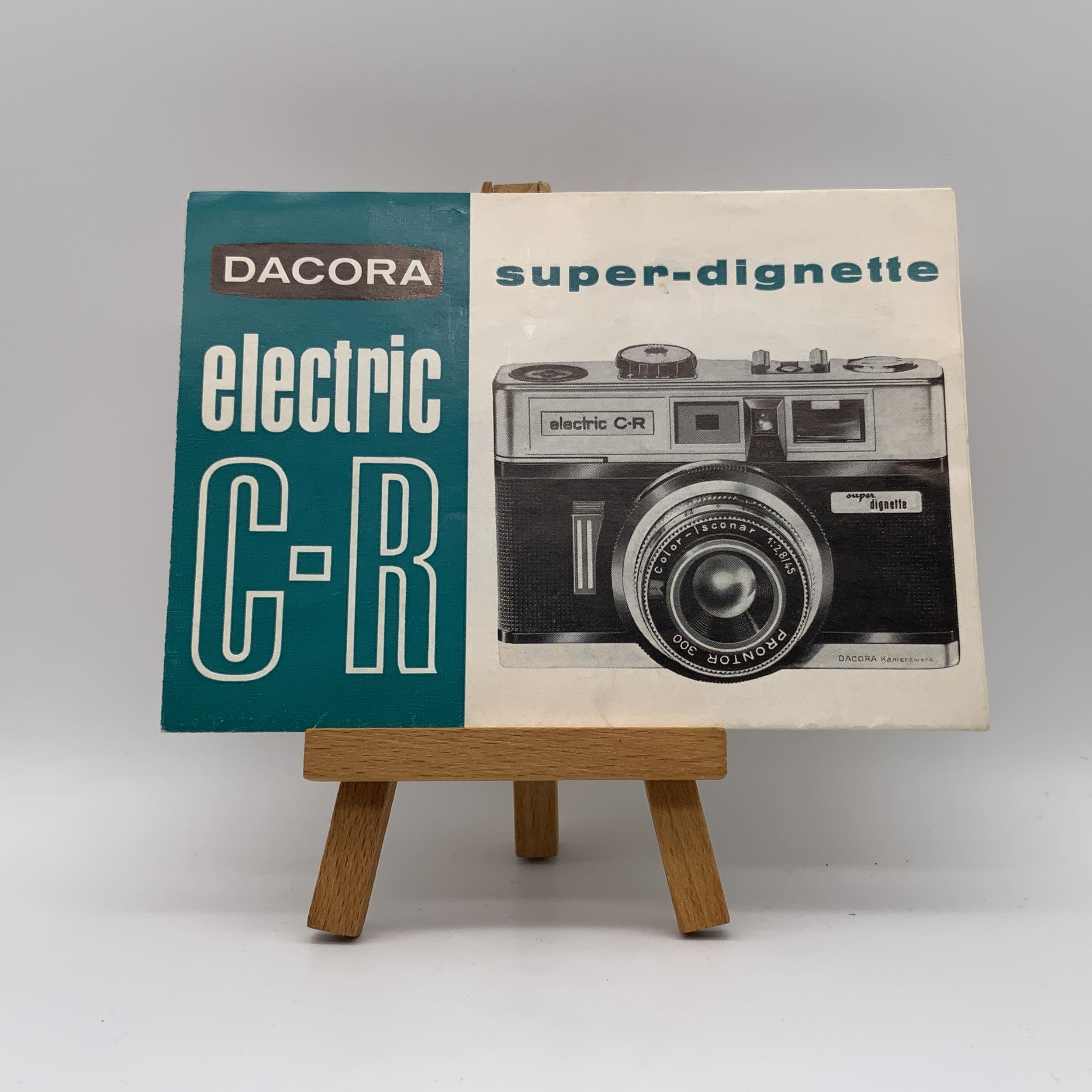 Dacora electric C-R super-dignette Bedienungsanleitung Deutsch