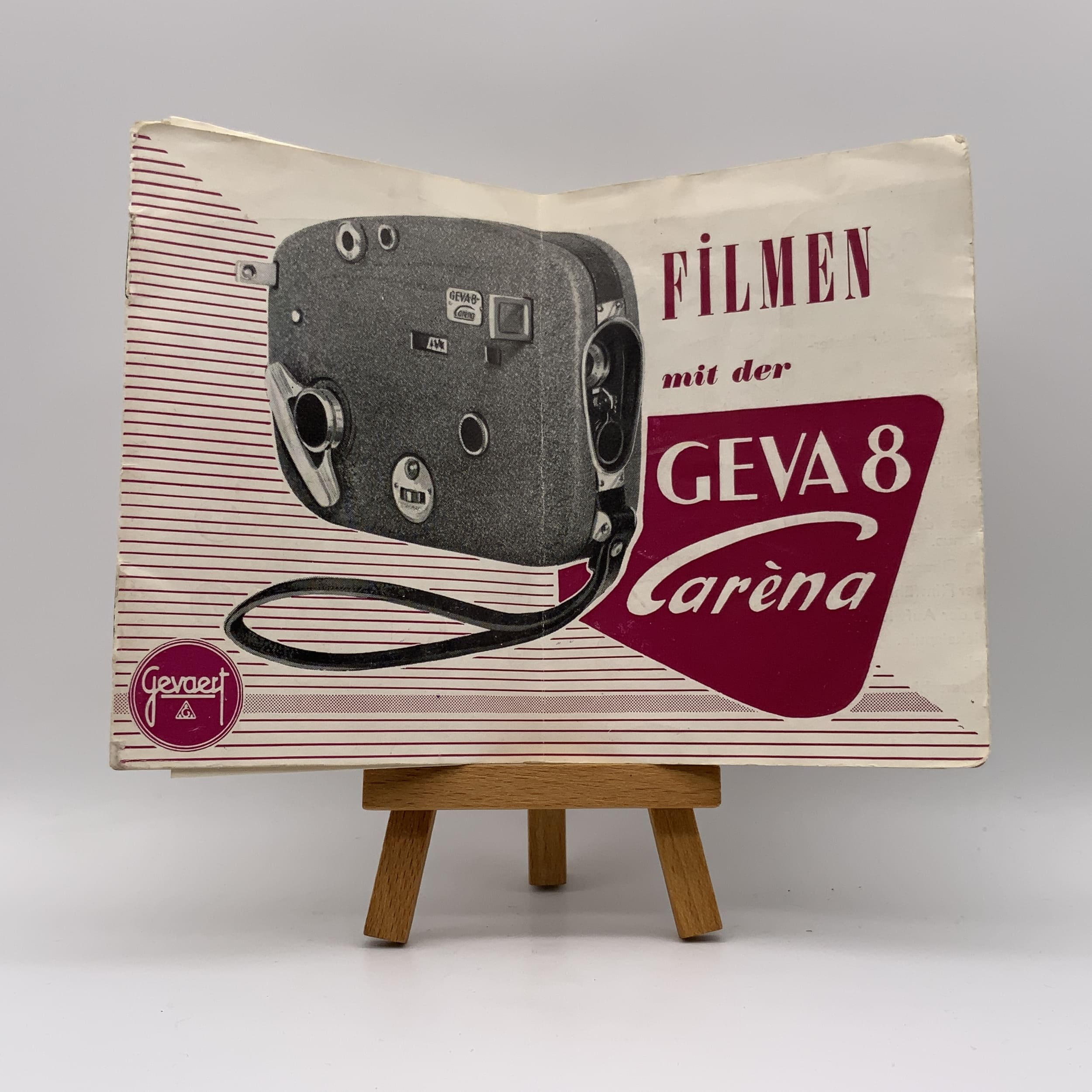 Carena Geva 8 Filmen mit der Geva 8 Gevaret Bedienungsanleitung Deutsch