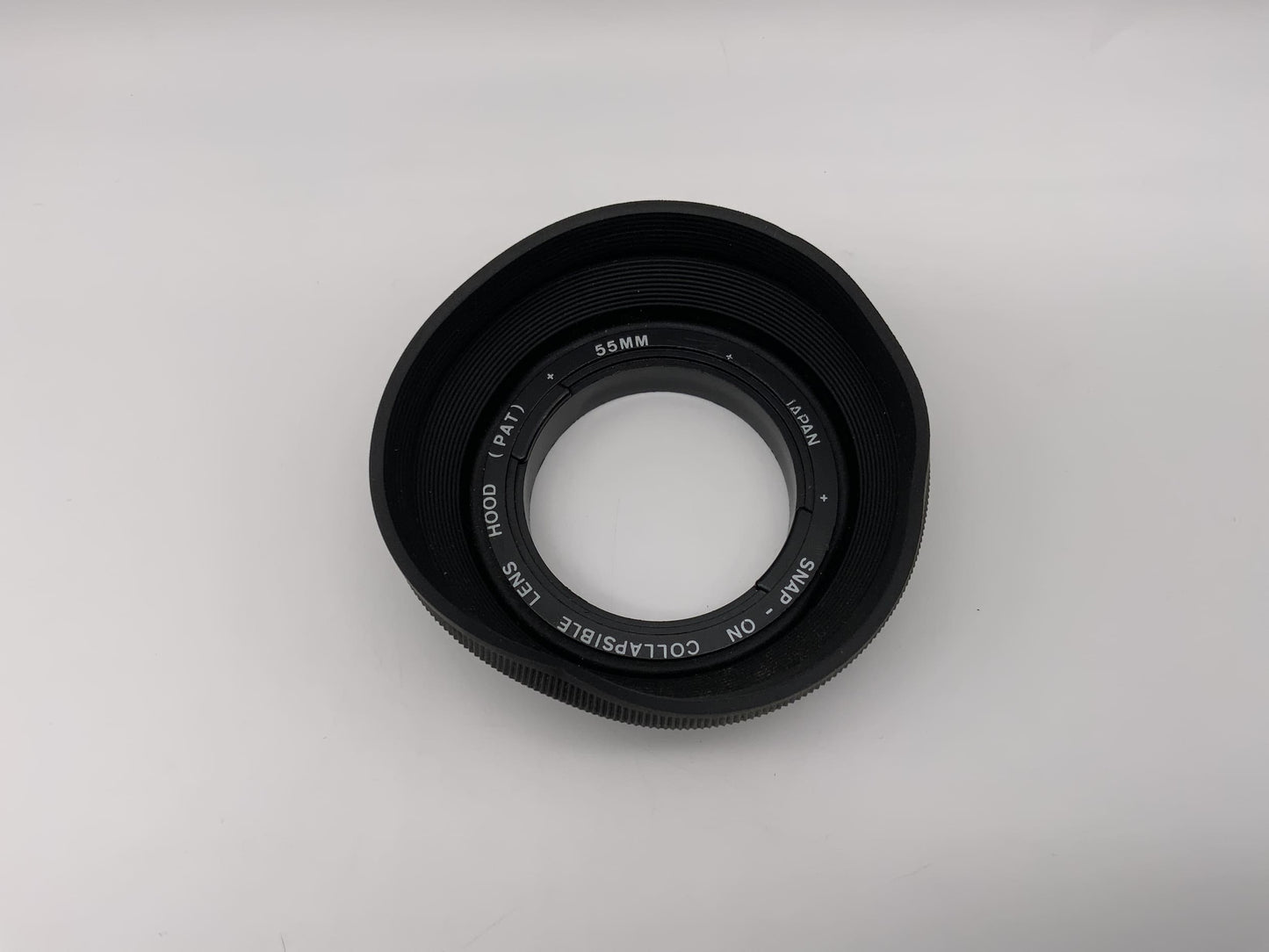 Gegenlichtblende 55mm Snap On Callapsible (PAT) lenshood Sonnenblende