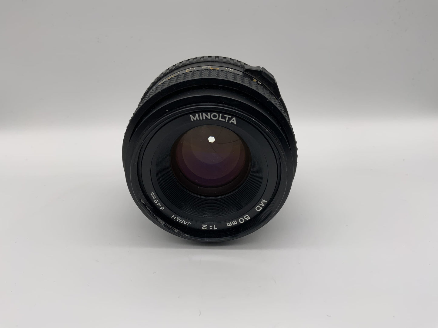 Minolta 50mm 1:2 Objektiv   Kamera Lens (Minolta MD)