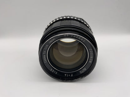 Cosina 55mm 1:1.4 Objektiv  Auto Kamera Lens (M42)