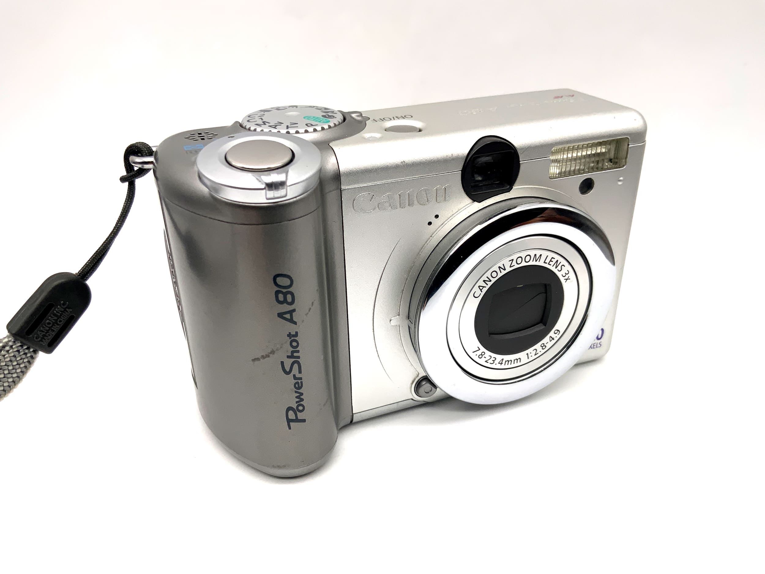 Canon PowerShot A80 Digitale Kompaktkamera mit 7.8-23.4mm 1:2,8-4,9 4MP