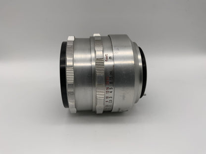 Carl Zeiss 50mm 1:2.8 Objektiv  Tessar Kamera Lens (M42) Blende!