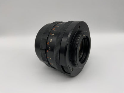 Pentacon 50mm 1:1.8 Objektiv  aka Meyer Optik Görlitz Oreston Lens (M42) Blende!