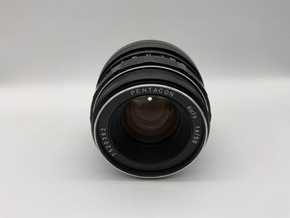 Pentacon 50mm 1:1.8 Objektiv  aka Meyer Optik Görlitz Oreston Lens (M42) Blende!