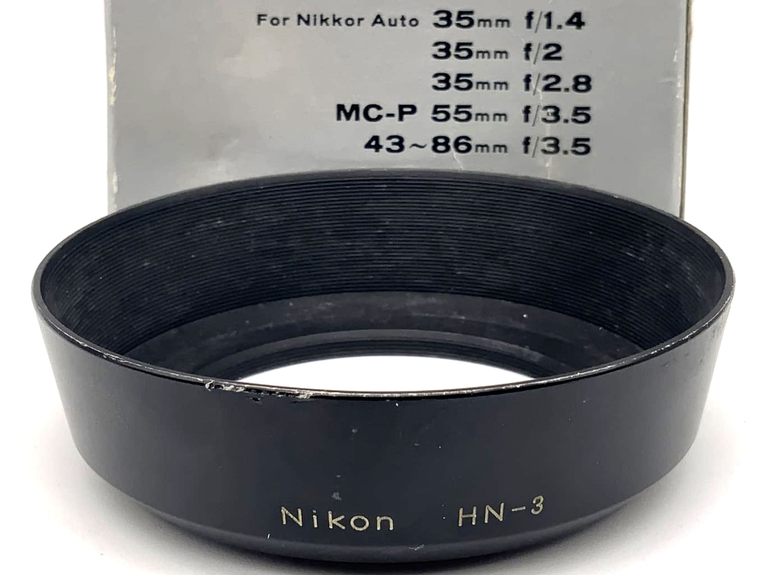 Nikon HN-3 in OVP Screw in Type for Nikkor 35mm f/1.4 f/2 f/2.8 lenshood