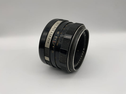 Pentacon 50mm 1:1.8 Objektiv  electric Kamera Lens (M42) Blende!