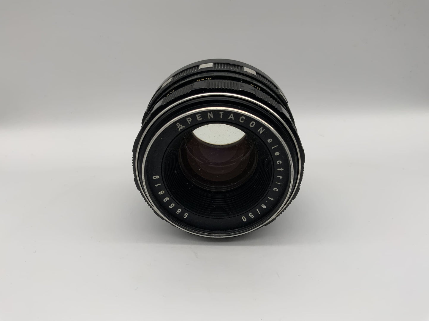 Pentacon 50mm 1:1.8 Objektiv  electric Kamera Lens (M42) Blende!