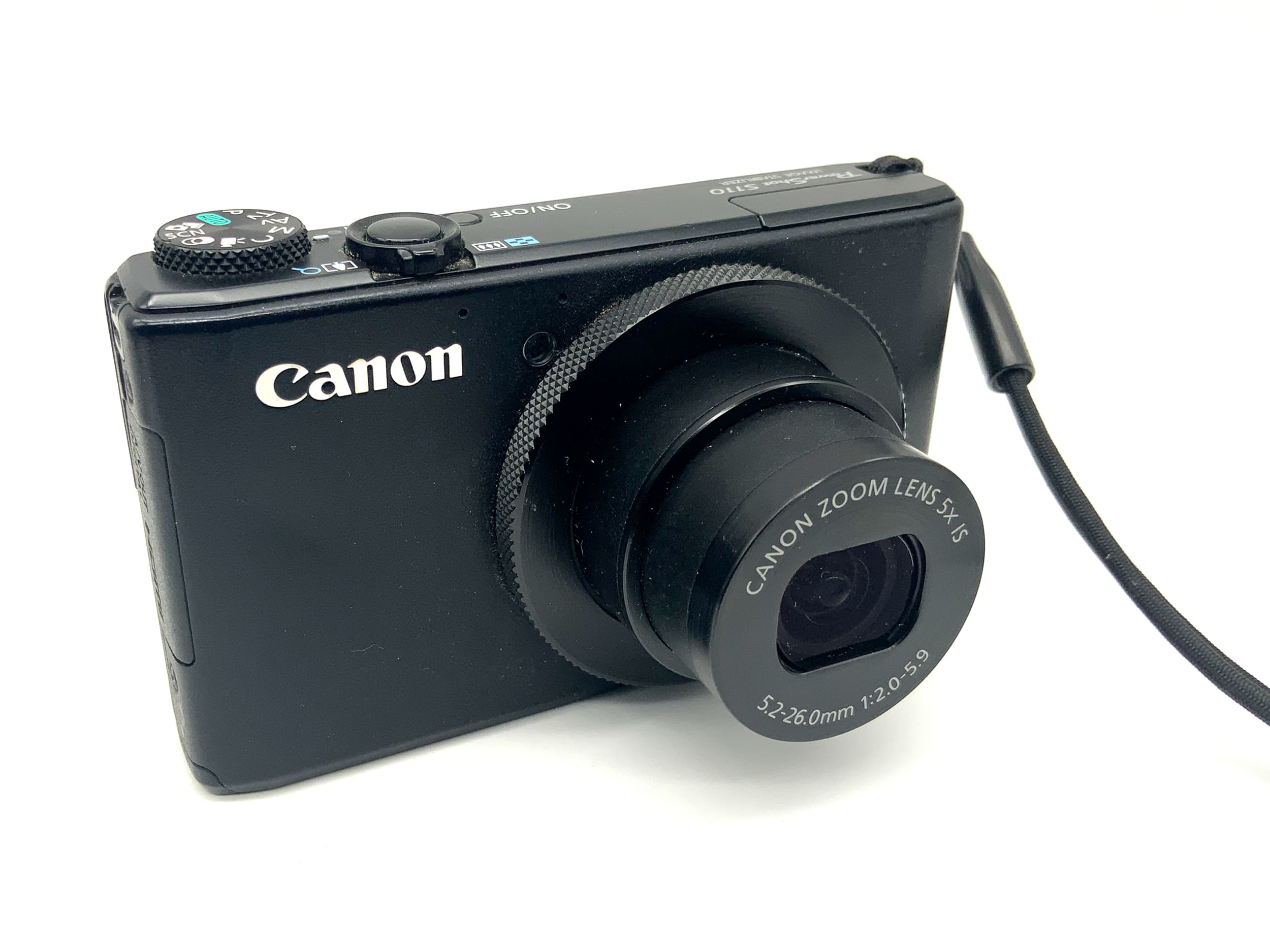 Canon PowerShot S110 Digitale Kompaktkamera mit 5.2-26mm IS !Objektivfehler!