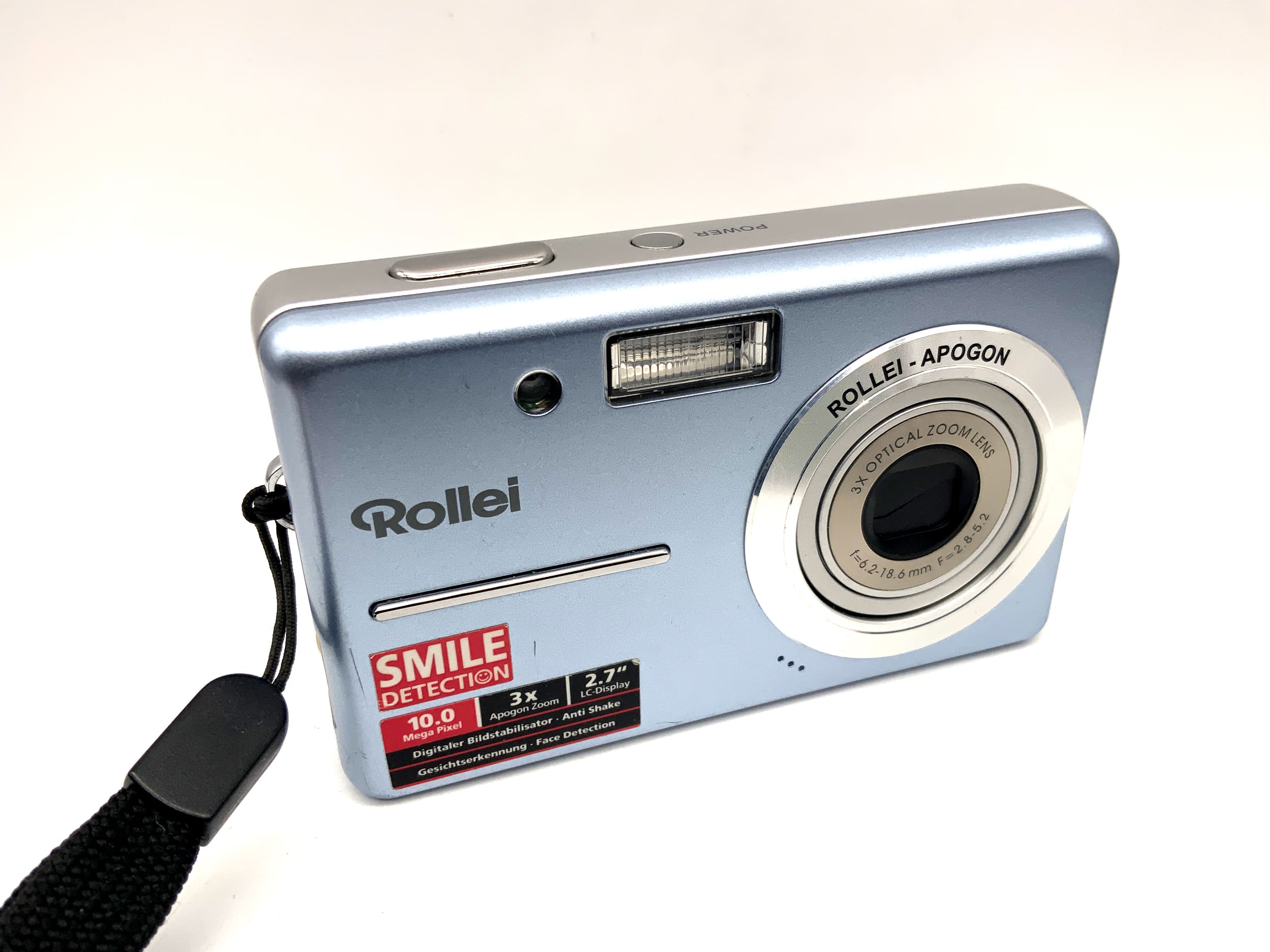 Rollei CL-110 Digitale Kompaktkamera mit Apogon 6.2-18.6mm 10MP