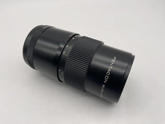 Pentacon 200mm 1:4 Objektiv  auto MC Kamera Lens (M42) Blende!