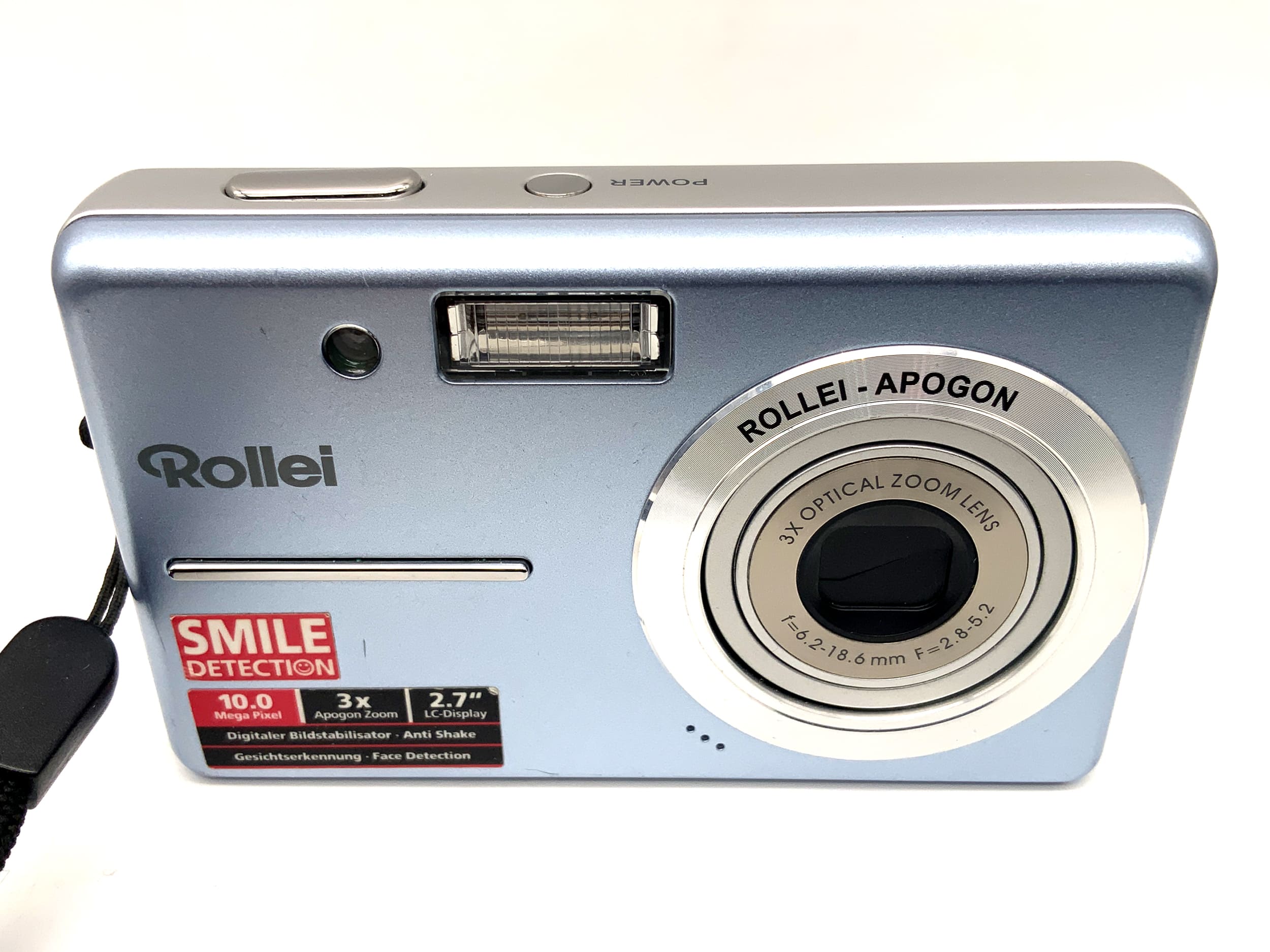 Rollei CL-110 Digitale Kompaktkamera mit Apogon 6.2-18.6mm 10MP