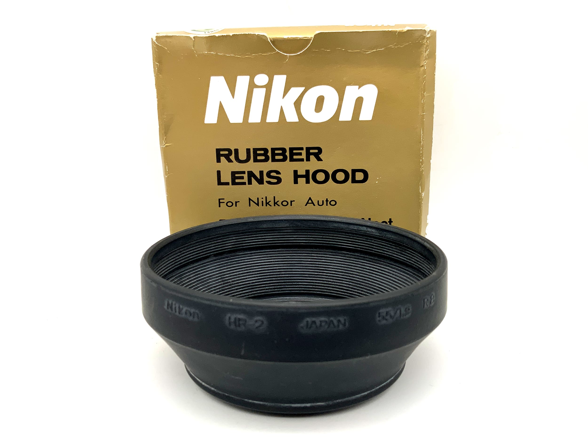 Nikon HR-2 R8 55/1.2 Gegenlichtblende Gummi für Nikkor in OVP Sonnenblende