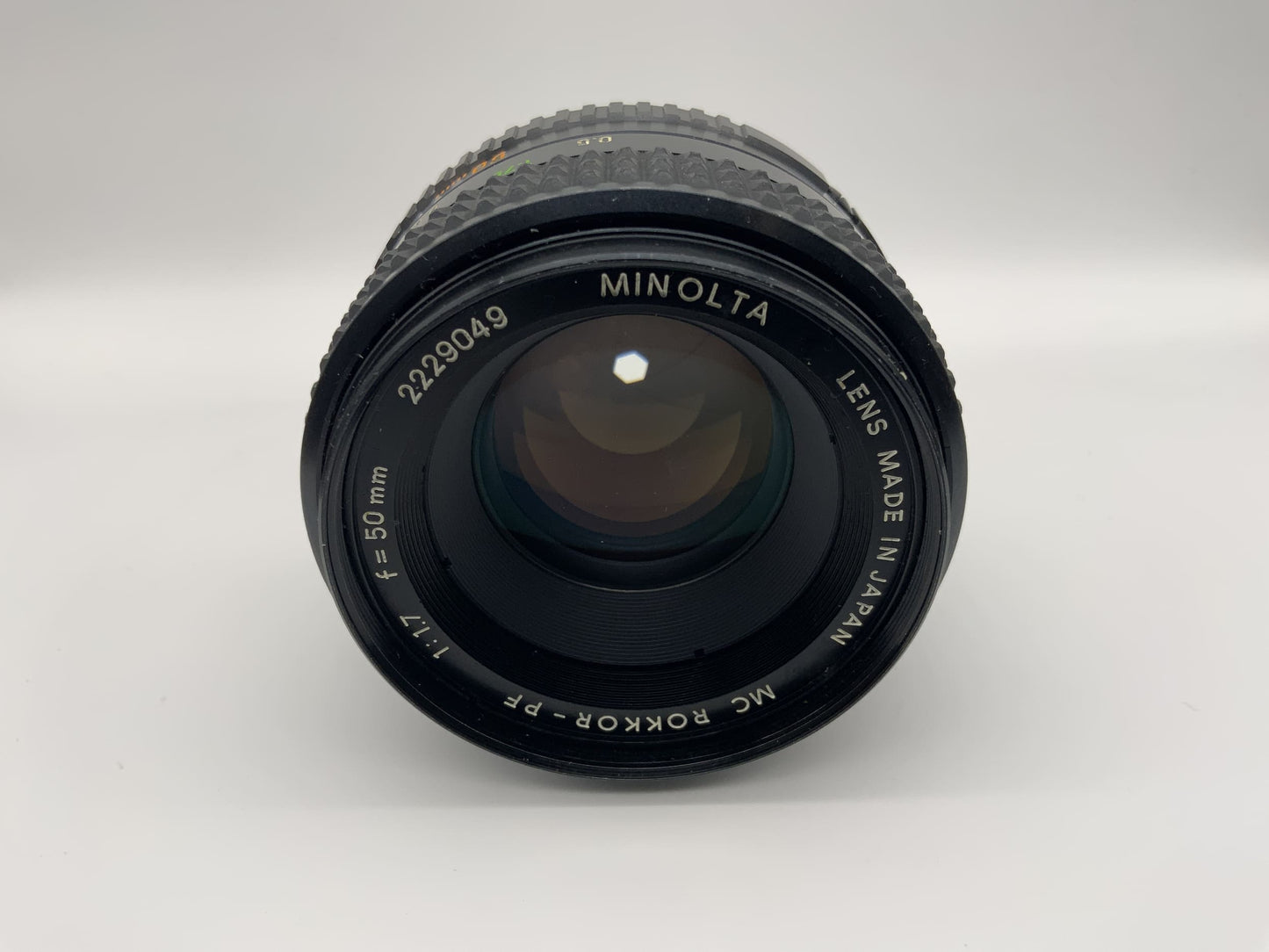 Minolta 50mm 1:1.7 Objektiv  MC Rokkor-PF Kamera Lens (Minolta MD)