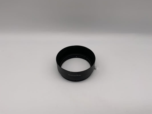 Minolta D57KI lens hood metal metal lenshood sun visor