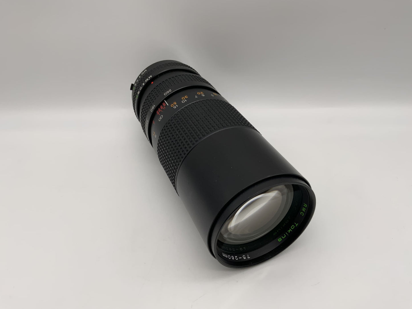 Tokina 75-260mm 1:4.5 Objektiv RMC Close Focus Kamera Camera Lens (Minolta MD)