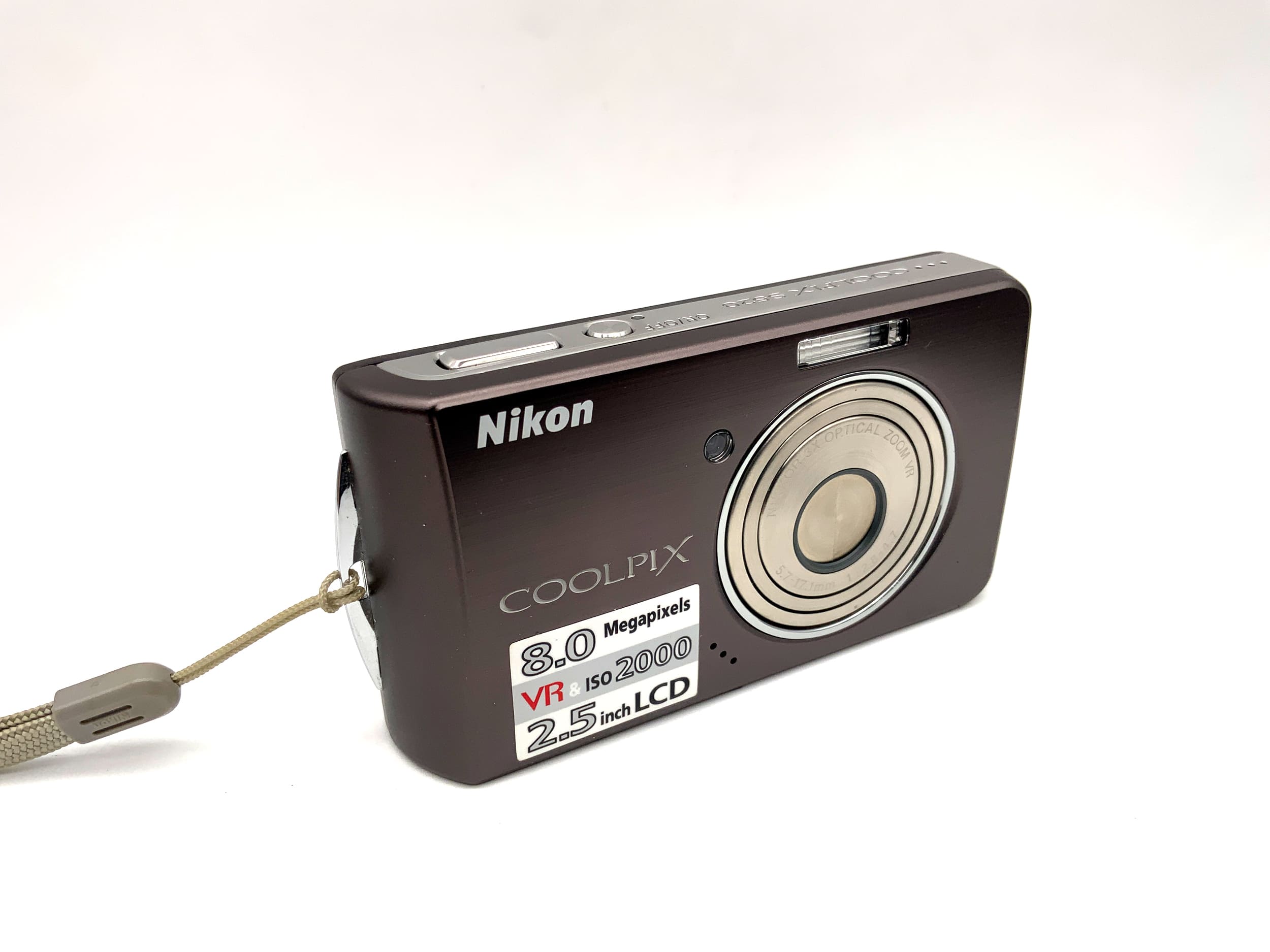 Nikon Coolpix S520 Digitale Kompaktkamera mit 5.7-17.1mm 1:2.8-4.7